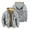 Gray, variant on Jason Aldean 30 Number One Hits Zipper Jacket Long Sleeve Winter Parka Women Men Casual Fashion Coat