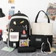thumbnail image 1 of Conjunto de 5 piezas de mochila Kawaii para niñas, bolsa escolar para estudiantes, bolsas para libros, estuche para lápices, mochila de viaje para mujeres, 1 of 4