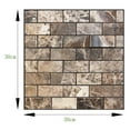 thumbnail image 2 of Graflsoa 3D Self-Adhesive PVC Wall Tiles for Kitchen & Bathroom, 30x30cm Waterproof Mosaic Stickers, 13 Color Options, Easy DIY Installation, 2 of 6