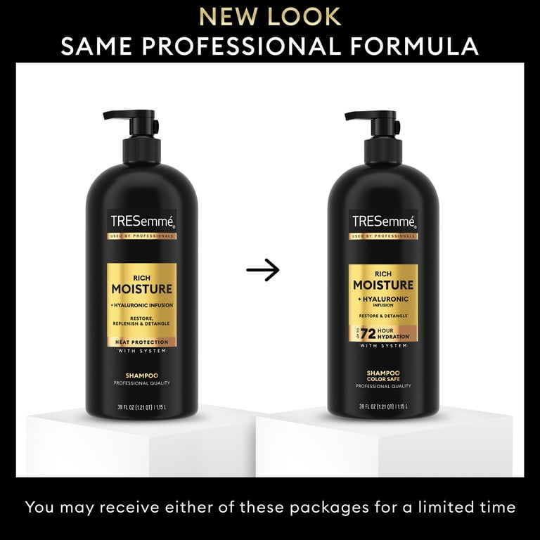 TRESemm√©, Hydrating Shampoo, 39 oz, Rich Moisture with Pump