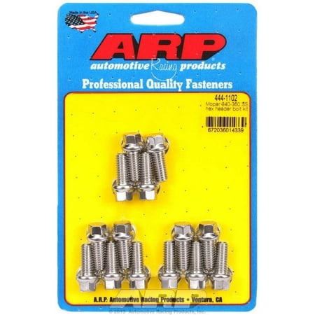 

S/S Header Bolt Kit - 5/16 x .750 UHL (14)