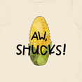 thumbnail image 4 of Inktastic Aw, Shucks Corn on the Cob Humor Boys or Girls Baby T-Shirt, 4 of 5