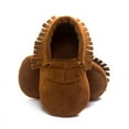thumbnail image 3 of SHEMALL Baby Tassel Suede Leather Shoes Newborn Candy Color Shoes, 3 of 4
