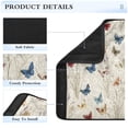 thumbnail image 4 of 2-Pack Seat Belt Covers with Flannel Seatbelt Shoulder Strap Case Adjustable Straps Soft Padding for Car Various Colors and Sizes Butterflies Small, 4 of 8