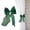 A7_2pc Green 9.45", variant on SMKE 2pc Curtain Tieback,Bedroom Curtain Holder,Sheer Curtain Tie,Curtain Buckle Decor,Elegant Lace Curtain Tieback 24x16cm Beige Ribbon Buckle for Drapery Home Décor Window Treatment Accessory