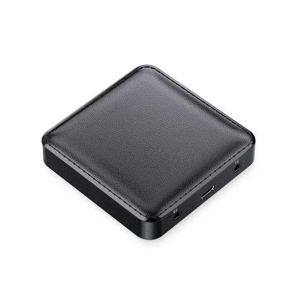 Bluetooth-Compatible 5.0 Transmitter Receiver USB Wireless Stereo Music 4 1 2 Audio Adapter for TV Headphones Speakers, Black