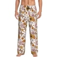 thumbnail image 1 of Balery Sunflowers And Butterflies Pantalones de pijama para hombre, pijama ultraligero, pantalón de descanso-XX-Large, 1 of 6