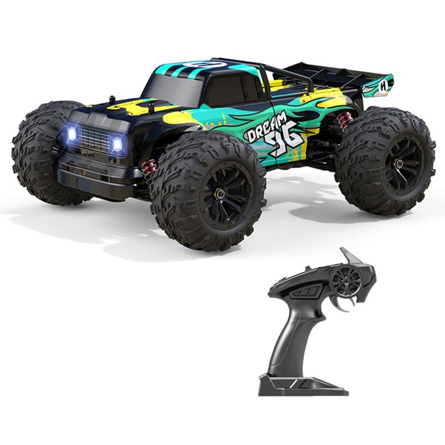 1/16 Scale RC Car Max 36 KM/H RC Crawler de alta velocidad para niños y niñas (azul) Tmvgtek libre de BPA