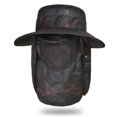 thumbnail image 1 of adjustable Sunshade Fisherman hat, Men's Removable face mask Cape hat, 1 of 1