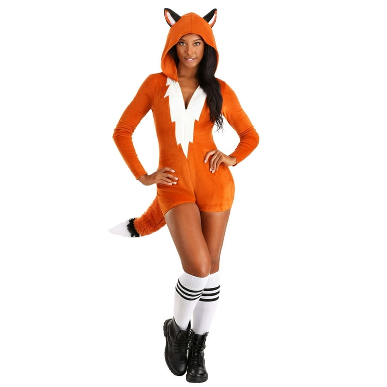 Women s Fierce Fox Costume Romper