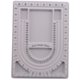 thumbnail image 3 of Tablero de diseño de cuentas shaofei 2 piezas organizador de joyas y collares con cuentas gris, 3 of 5