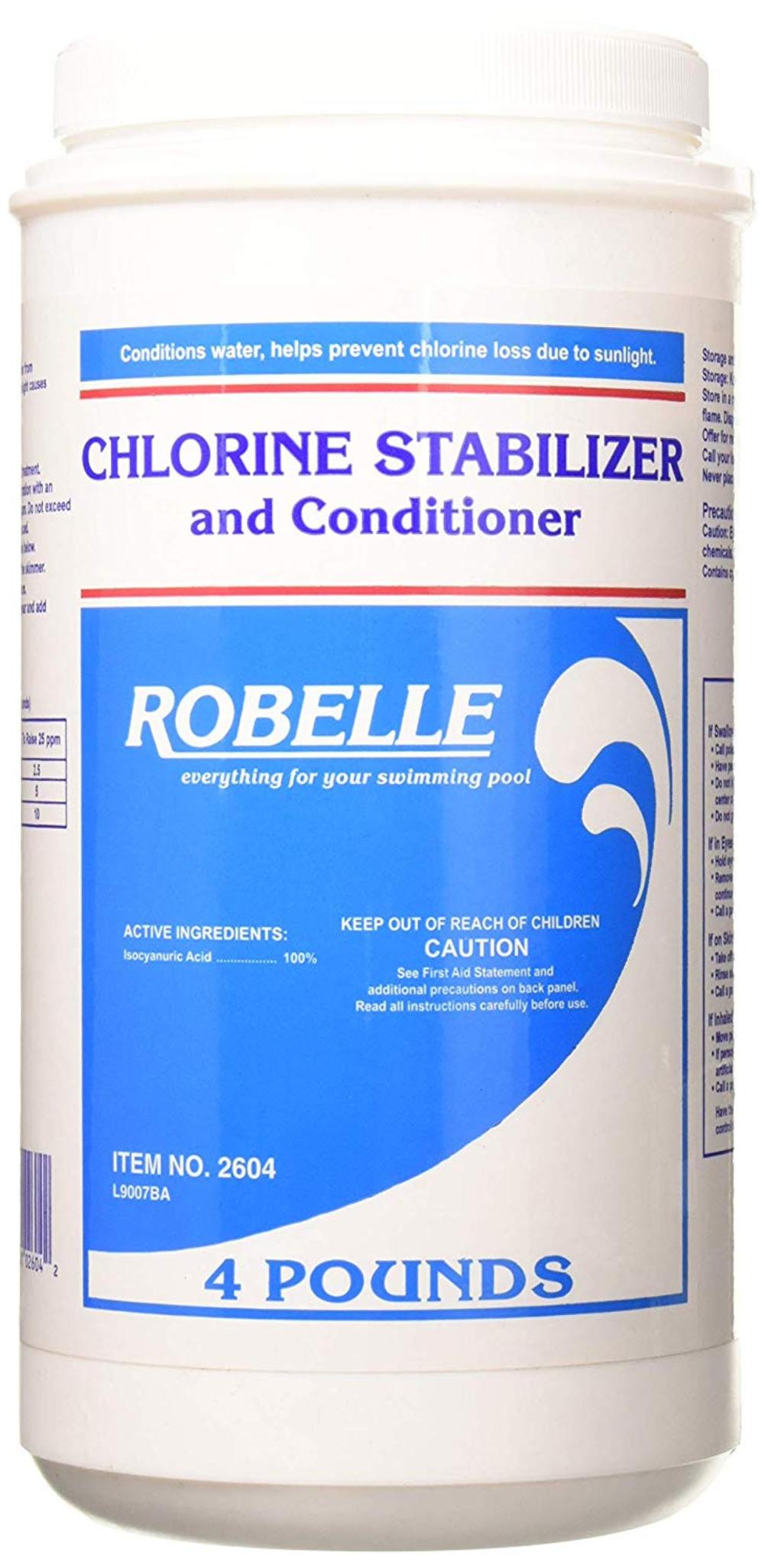 in the swim pool chlorine stabilizer and conditioner