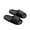 Black, variant on PPgejGEK Womens Slippers Men's and Women's Home Slippers Summer Lovers Indoor and Outdoor Thick Soles Stepping Feeling Light Soft Soles Slippers Garden Clog Slippers Tax Free Weekend