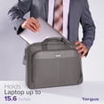 thumbnail image 2 of Funda para portátil Targus Classic Slim, gris, para portátil de 15 a 16 pulgadas, 2 of 8