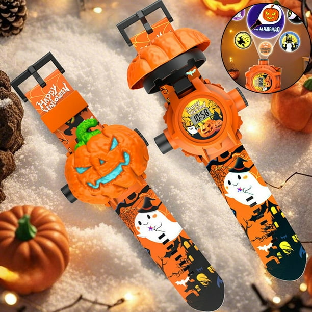 Children's Projection Watch Puzzle Luminous Children's Toy Christmas Halloween Toy