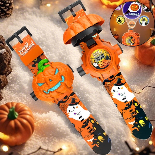 Children's Projection Watch Puzzle Luminous Children's Toy Christmas Halloween Toy