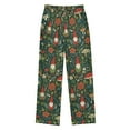 thumbnail image 2 of FORMRS Kids Pajama Pants with Pockets Size 9-10Y Boys Lounge Sleep Bottoms, Forest Mushroom Pattern, 2 of 8