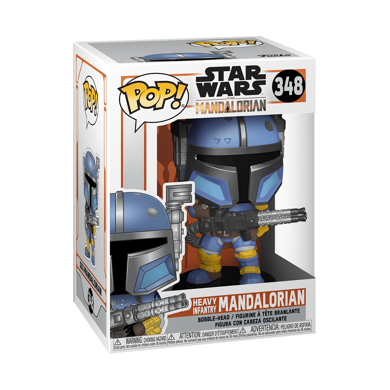 Funko POP! Star Wars: The Mandalorian - Heavy Infantry Mandalorian - Walmart.com - Walmart.com