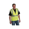 thumbnail image 3 of PIP Four Pocket Zipper Safety Vest Mesh 3X-Large Lime Yellow 302MVGZ4PLY3X, 3 of 6