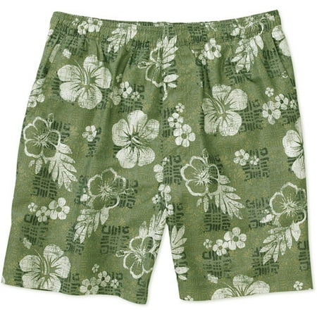 Faded Glory Mn Floral Print Swim Pack