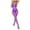 Purple, variant on Women Fishnet Bodystocking Crotchless Bodysuit Exotic Lingerie One Piece Lace Bodysuit Soft Nightwear