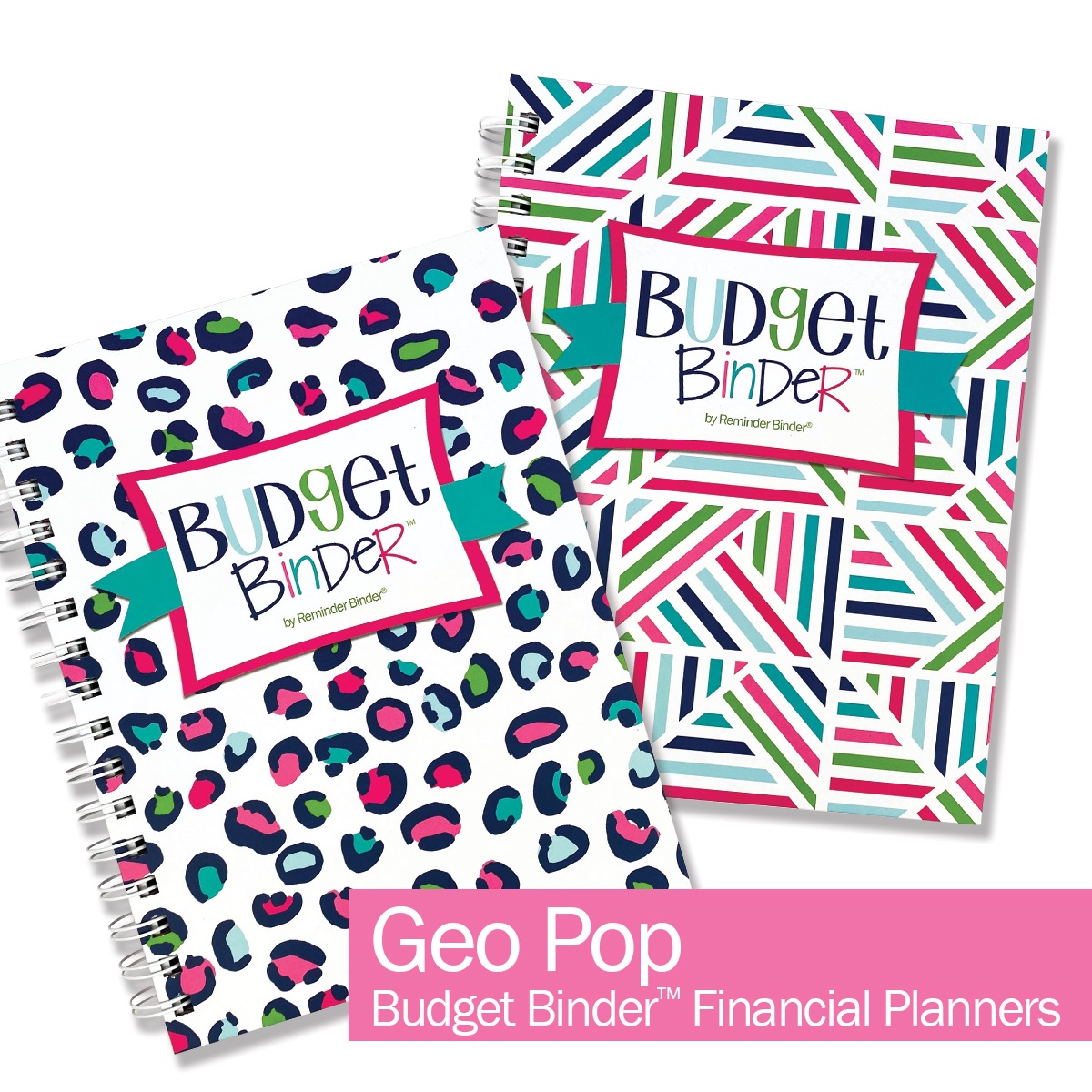 Budget Binder™ 2-Pack – Money Organizer, Expense Tracker & Bill Planner for Couples | 12-Month Undated Finance Journal with Stickers