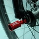 thumbnail image 4 of Cubo de bicicleta de liberación rápida, soporte de lámpara de rueda de eje, protección de desviador trasero rojo Cola Soporte de la lámpara de la rueda de la bicicleta, 4 of 8