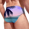 thumbnail image 5 of Youmylove Mens Summer Breathable Printed Swim Trunks Pants Swimwear Shorts Slim Wear Swim Bottoms Briefs Leisure Swim Wear, 5 of 5