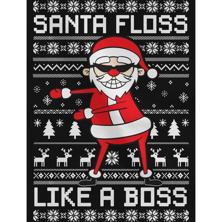 Floss like a boss christmas jumper 2025