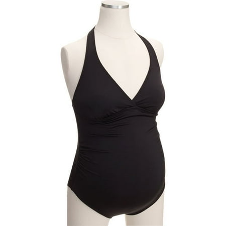 Catalina - Maternity Halter One-Piece Maillot
