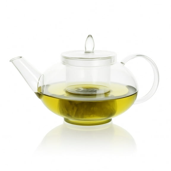 Glass Kettle With Built In Infuser