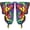 Style 4, variant on Style 1 Colorful Double Sided Printed Butterfly Wings Shawl Shrugs & Boleros for Women 1pc
