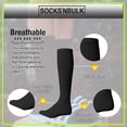 thumbnail image 7 of SOCKS'NBULK 60 Pairs Wholesale Bulk Sport Cotton Mens Crew, Ankle, Tube Socks, Size 10-13 (Mens - Navy Crew), 7 of 7