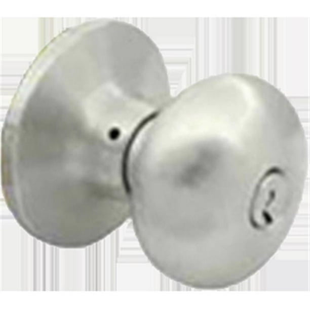 Ultra Hardware 42038 Satin Nickel Sturbridge Plus Bed & Bath Lockset