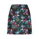 thumbnail image 5 of Jacenvly - Faldas deportivas para mujer, de moda, con estampado floral de verano, plisadas, de tenis, atléticas, elásticas, para yoga, de dos piezas, cómodas, color negro, 5 of 7