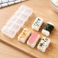 thumbnail image 5 of Molde para sushi (16 * 6 * 3,4 mm) - Molde para sushi Nigiri japonés Bola de arroz Máquina para hacer 5 rollos Prensa antiadherente Herramienta Bento, 5 of 5