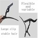 thumbnail image 2 of 12 pinzas para el cabello tipo cocodrilo con agarre antideslizante, dientes anchos, pinzas de doble bisagra para seccionar el cabello, ideales para salones de belleza., 2 of 5