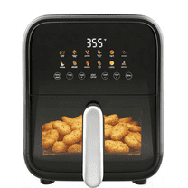 Air Fryer, 7.9QT Digital Air Fryer with Viewing Window, 12-in-1 Multi-Function, Air Fry, Roast, Dehydrate, Reheat & More, 400°F Max Temperature, Nonstick Basket, Easy Clean, 1700W for Family