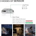 thumbnail image 3 of Jinsinto 160 LED Cabinet Light, USB Rechargeable Wireless LED Motion Sensor Closet Light, LED Lighting Kitchen Study Cupboard Night Light Cupboard Stair Hallway Lamp, 3 of 5
