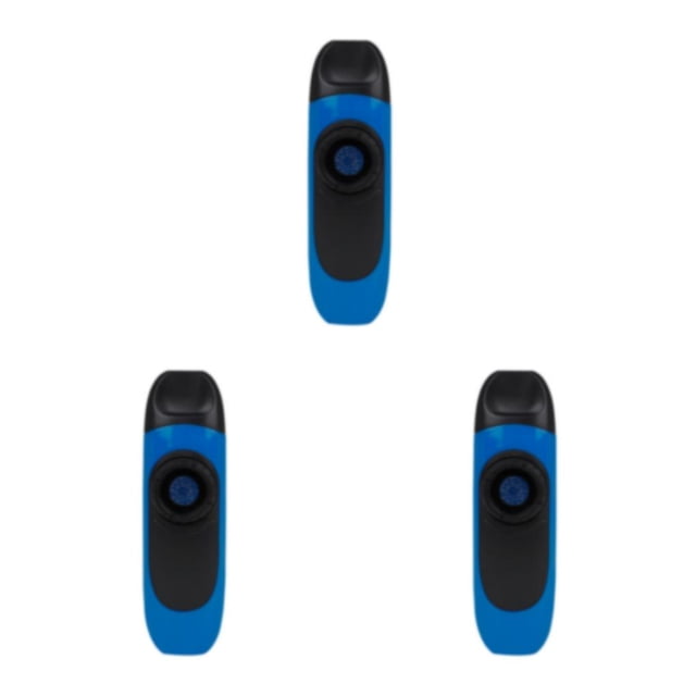 Wosthever plástico kazoos instrumento musical violín tobogán silbato guitarra compañero kazoo flauta regalos niños estudiantes azul Type1 NO1