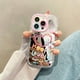 thumbnail image 3 of Funda de teléfono con espejo de corazón de chica encantadora, carcasa trasera a prueba de golpes para iPhone 11, 12, 13, 14 Pro Max, 3 of 4