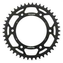 Supersprox RFE-301-45-BLK Black Steel Sprocket 45T for Honda CRF 250 L 13 14 15 16 2013 2014 2015 2016, XR 250 R 90 91 92 93 94 95 1990 1991 1992 1993 1994 1995