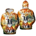 thumbnail image 3 of Hello Fall Border Collie Football Welcome Autumn with Leaves Pumpkins All Over Print 3D Hoodie Unisex Merch Hoodies Borders Dog Lovers Gifts Idea - 00012, 3 of 6