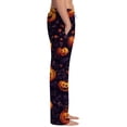 thumbnail image 6 of Satingcolo Men's Halloween Print Pajama Pants,Loose Fit Drawstring Halloween Sleepwear Drawstring Loungewear Halloween Gifts for Men, 6 of 6