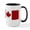 White/Black Inside, variant on CafePress - Canada: Canadian Flag (Red & White) Large Mug - 15 oz Ceramic Large Mug