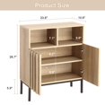 thumbnail image 3 of Danolapsi Sideboard Buffet Storage Cabinet with Doors,Modern Industrial Hallway Table Accent Table with Storage and Adjustable Shelves,Coffee Bar for Living Room Bedroom Kitchen Entryway, 3 of 7