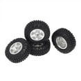 thumbnail image 6 of 4pcs 1/24 Rubber Wheel And for Axial SCX24 00002 90081 RC Car Truck Accessories - A, 6 of 8