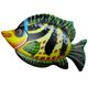 thumbnail image 3 of Decoración de Pared de Metal Xihbxyly Simulación de Hierro Boca Grande, 3 of 7