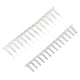 thumbnail image 3 of Kit de Terminal de Conector de Pin de Puente de Cable de 370 Piezas de 2,54mm Conector de Enchufe Macho y Hembra y Kit de Conector de Terminal de Crimpado de Cabezal de Pin Amonsee No, 3 of 5
