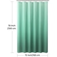 thumbnail image 6 of Extra Wide Fabric Shower Curtain, Blue Ombre Waterproof Around Shower Curtains for Bathroom, Microfiber Cloth Wide Bath Curtains, 108" W x 84" H, 6 of 6